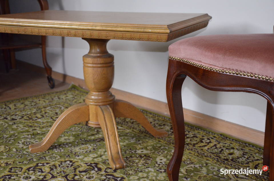 Ława Obrotowa Stolik Kawowy Stół Krzesło Meble Gliwice