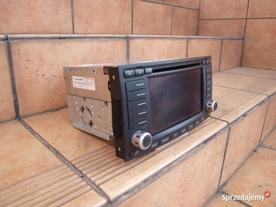 VW Touareg I radio CD nawigacja oryginalne 2002 wielkopolskie