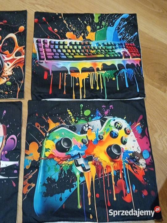 poszewki na poduszki 40x40 gamer zachodniopomorskie Szczecinek