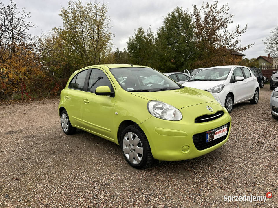 Nissan Micra 12 benzyna 80Bogata wersjaSalon benzyna Micra Warszawa