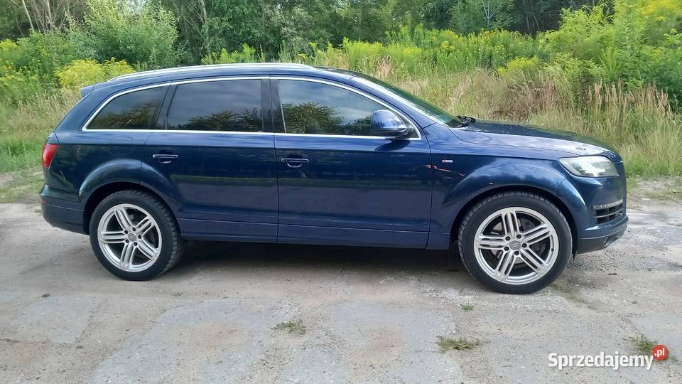 Audi q7 42 Tdi 2x s line sprzedam ewentualnie automatyczna Skierniewice