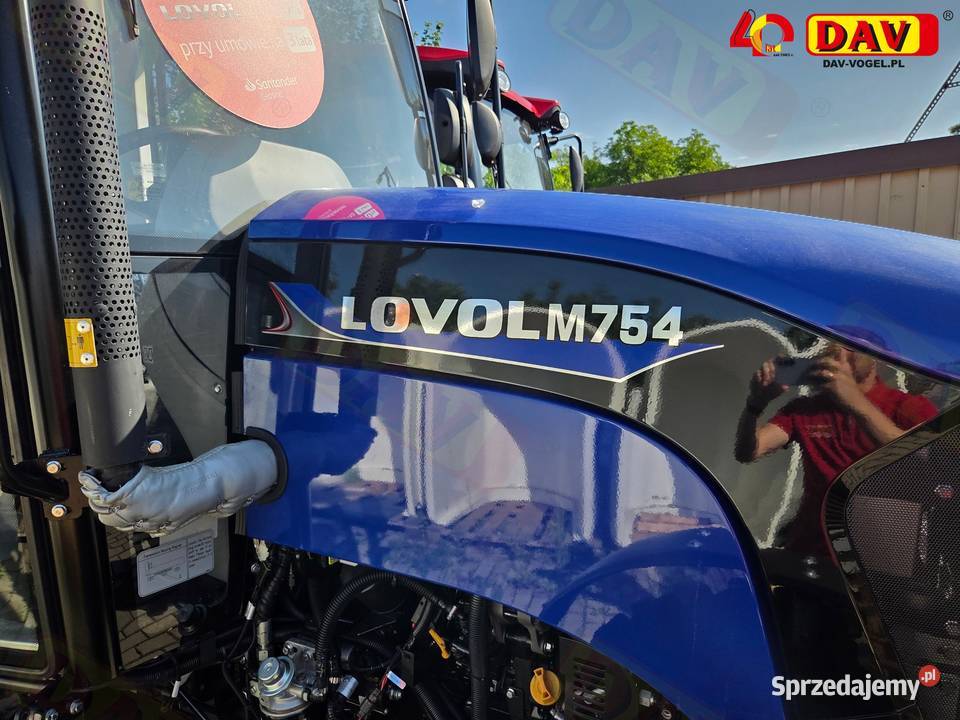 Ciągnik rolniczy 75 LOVOL M754 klimatyzacja Opole sprzedam