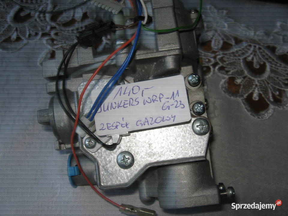 JUNKERS WRP11G23 ZESPÓŁ GAZOWY