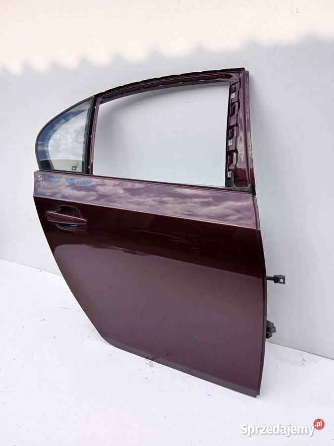 DRZWI PRAWE TYLNE BMW E60 A393 BARBERAROT Strzyżewice