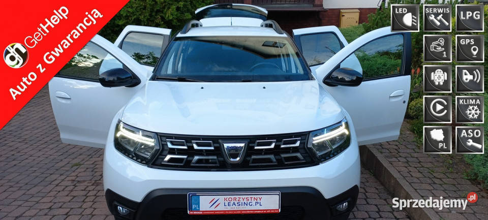 Dacia Duster 10 TCE 100LPG Salon 324 Netto FV23 Gdańsk