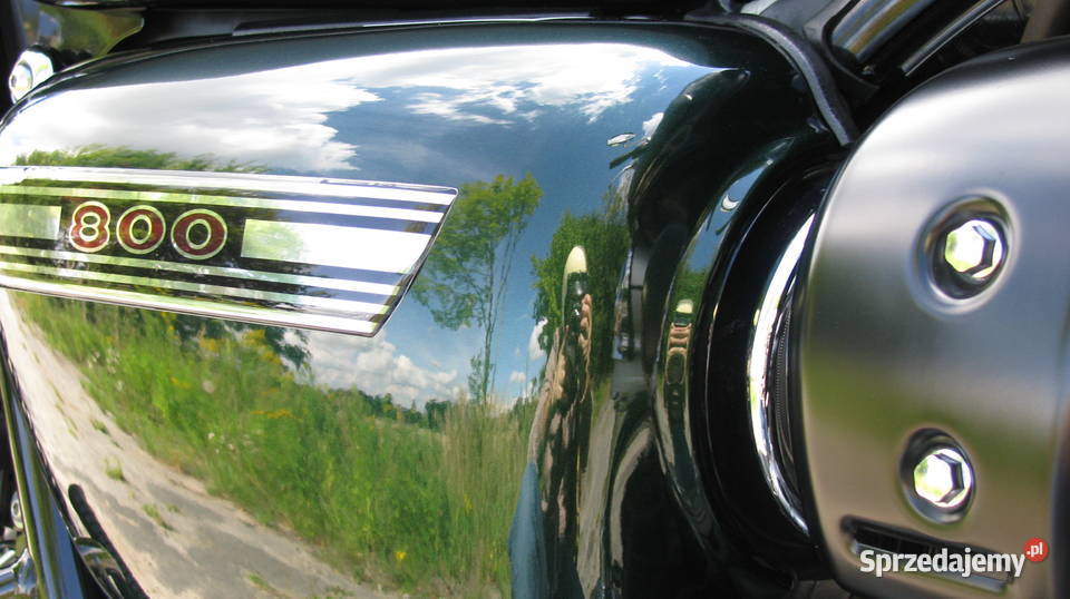 Kawasaki W800 2020 ABS 8800 przebiegu zimowa Rok produkcji 2020 Motocykle, skutery, quady Raszków