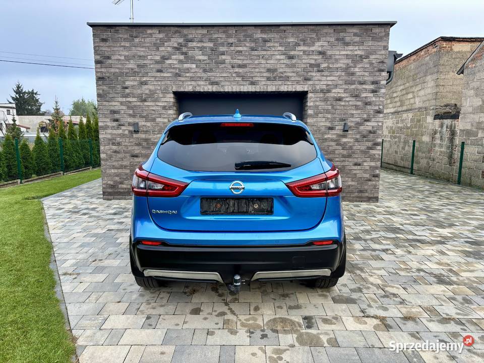 Nissan Qashqai 12 115hp błękitny bezwypadkowy