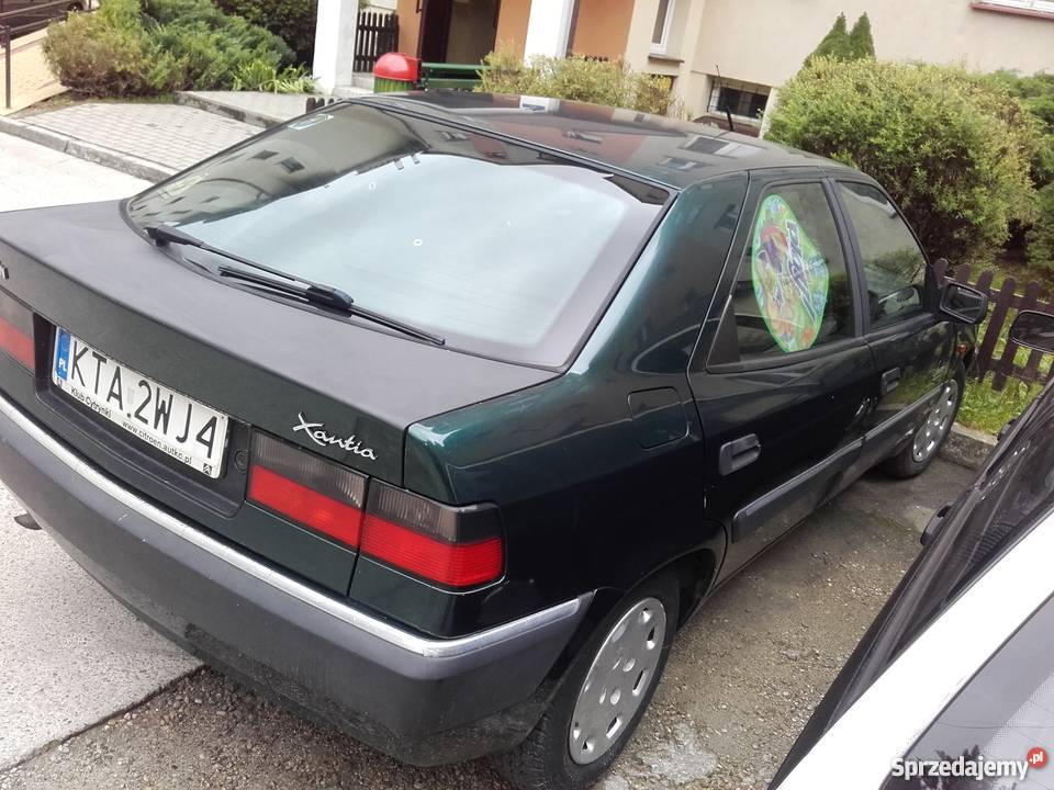 Citroen Xantia 16i 1995 sprawna klimatyzacja zielony Tuchów