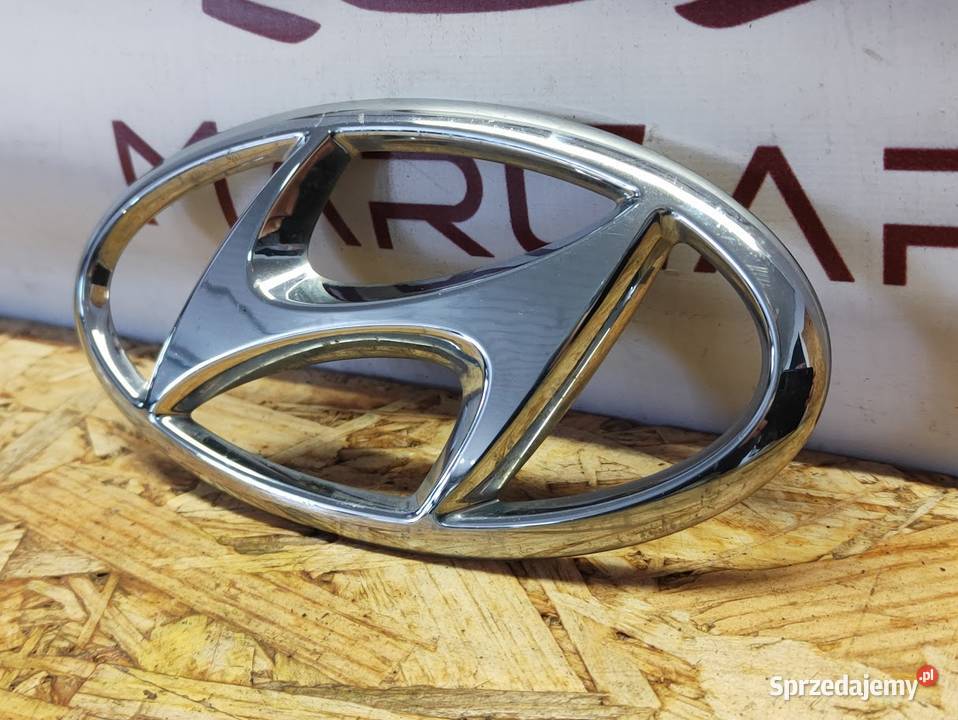 Znaczek Logo Emblemat Zderzak Przód Hyundai i10 Pleszew