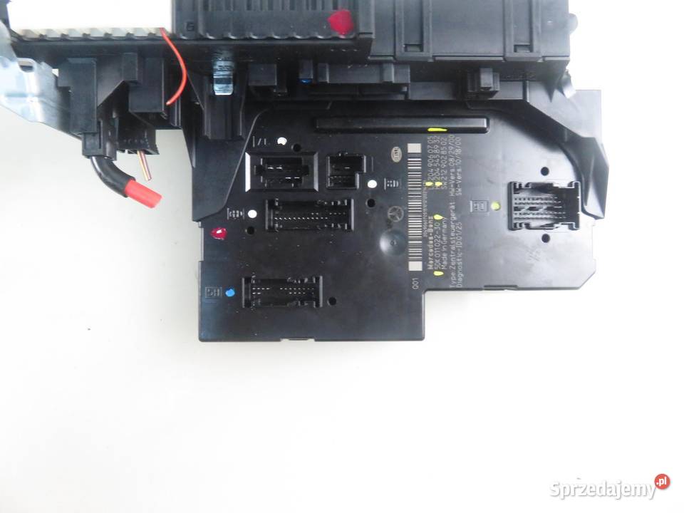 MODUŁ SAM MERCEDES KLASA C TModel S204 Skrzynki bezpieczników sprzedam