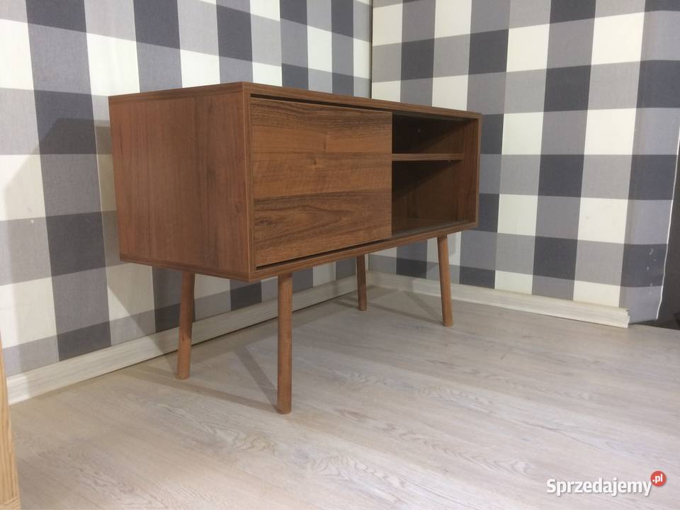 Szafka RTV retro vintage PRL orzech nowoczesna 40cm Jarosław sprzedam