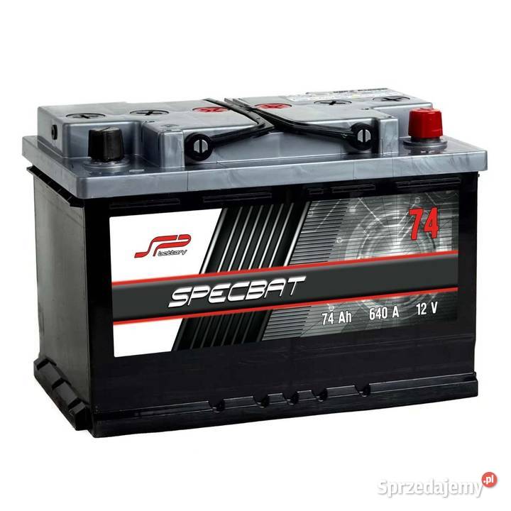 Akumulator SPECBAT 74Ah 640A EN PRAWY PLUS Bytów