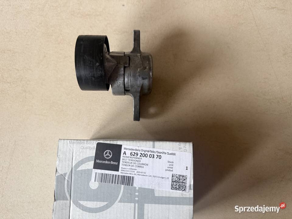 Napinacz paska wieloklinowego ORYGINAŁ MERCEDES osobowe Części montażowe Chwaszczyno