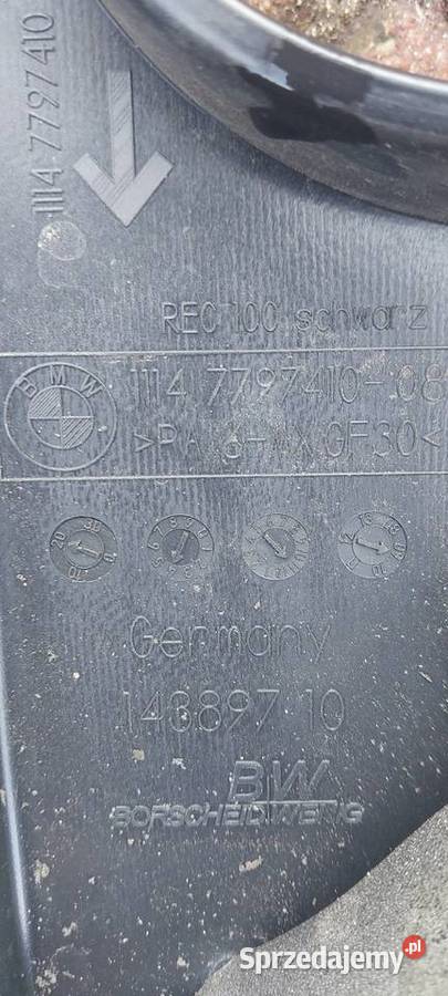 Osłona pokrywa silnika BMW E90 14389710 Szczecin