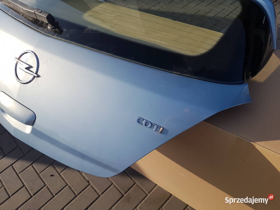 OPEL CORSA D TYLNA KLAPA SZYBA TYLNA KLAPA Z21C Części Turek
