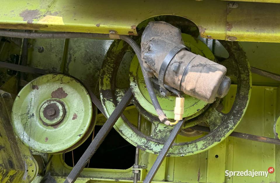 Dmuchawa wialnia napęd elektryczny Claas Zahajki