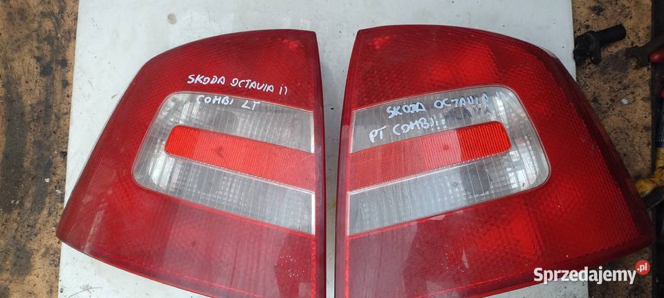 SKODA OCTAVIA II combi lampa tył prawa lewa Kielce sprzedam