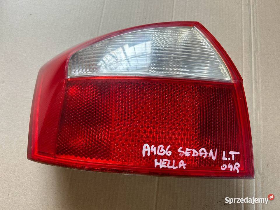 Lampa lewy tyl Audi a4 b6 sedan 8e0945095c Grudziądz