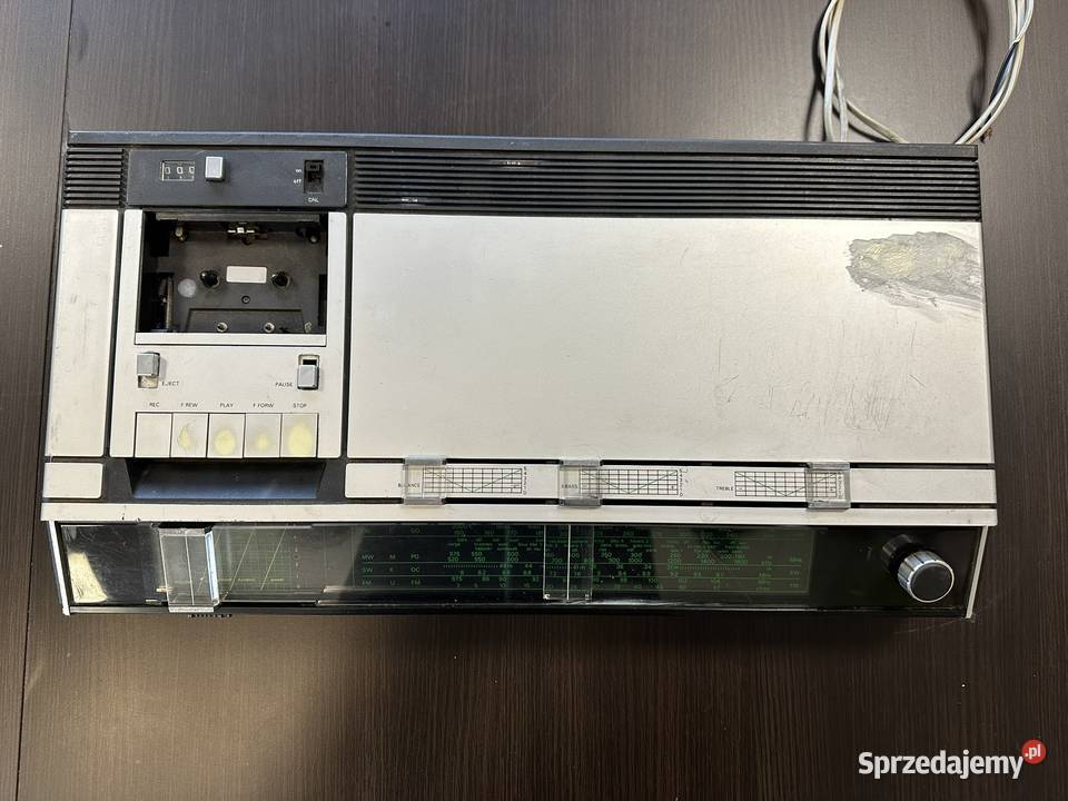 Radio Philips 851 Magnetofon kasetowy wielkopolskie Trzcianka