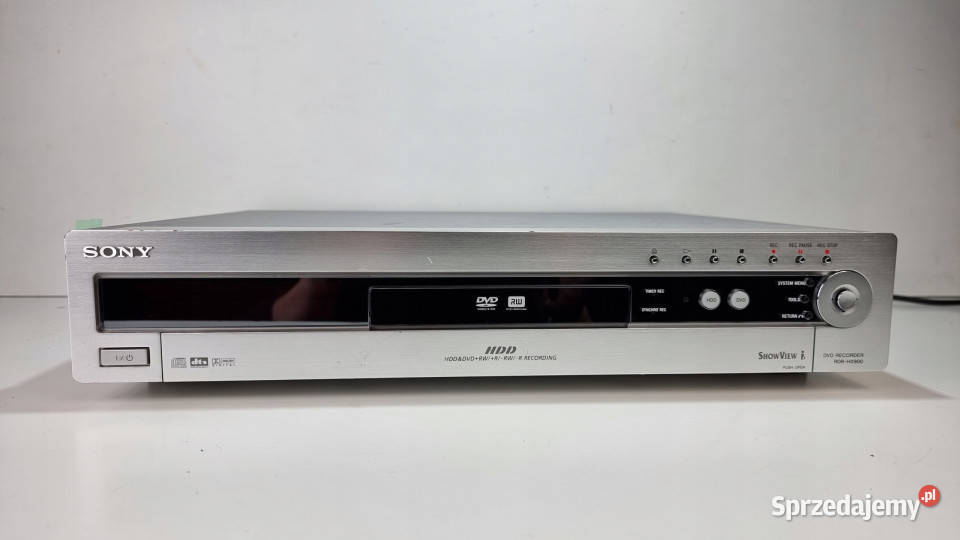 SONY CD RDR hx 900 Nagrywarka DVD HDD odtwarzacz Międzychód sprzedam