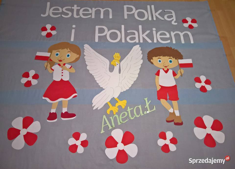 Dekoracje na Święto 3 Maja z brystolu Ryki sprzedam