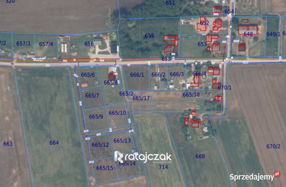 Sprzedaż działki Mieroszyno 1156m2 1156m2