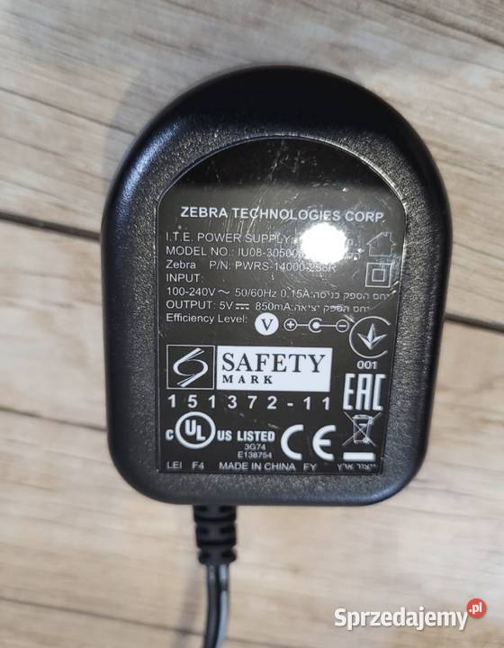 Zasilacz 5V 850mA Leśniewo sprzedam