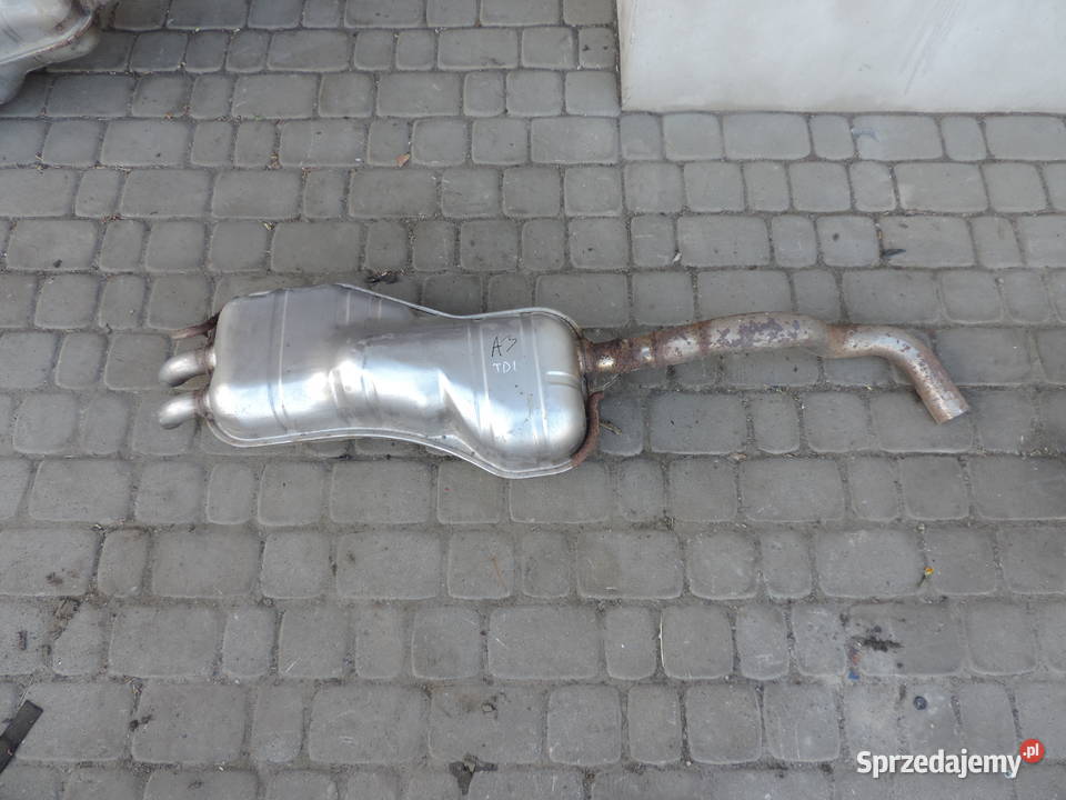 TŁUMIK KOŃCOWY AUDI A3 8L 19 TDI