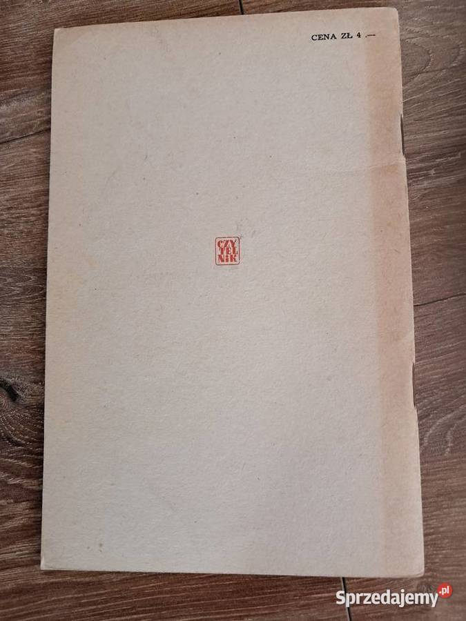 książka z 1965r o żołnierzu tułaczu Stefana Proza i poezja Sandomierz