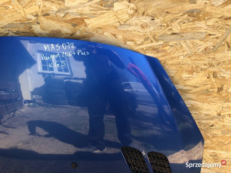 PEUGEOT 206 PLUS KGS MASKA POKRYWA SILNIKA osobowe Słowikowo sprzedam