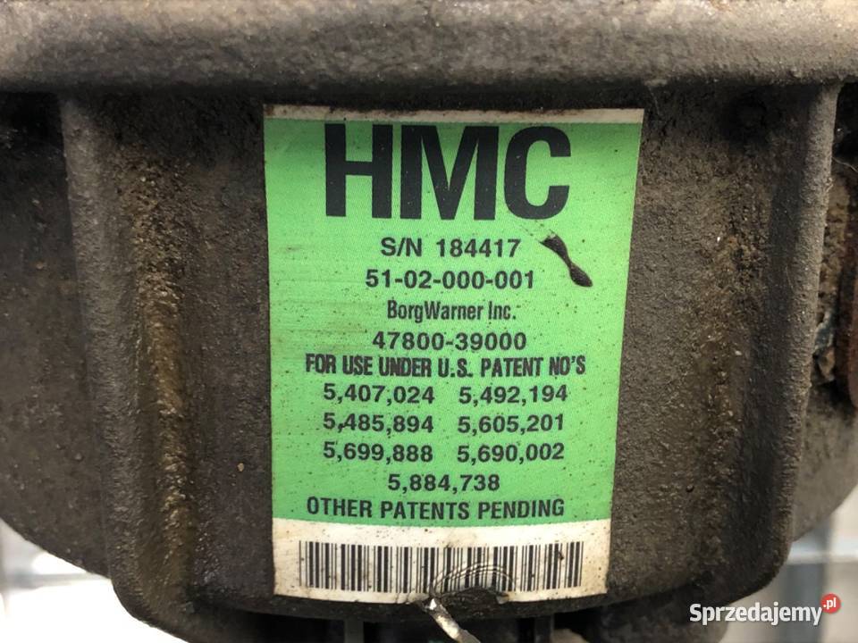 MOST DYFER TYŁ HYUNDAI TUCSON 4780039000 20 140