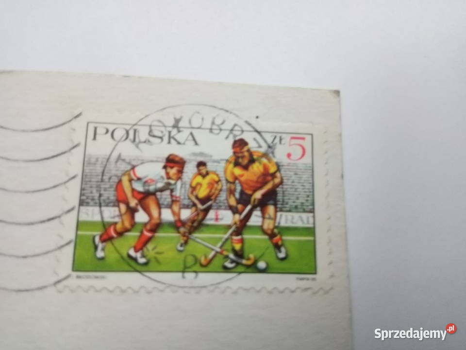 Pocztówka Kołobrzeg 1989r Znaczek