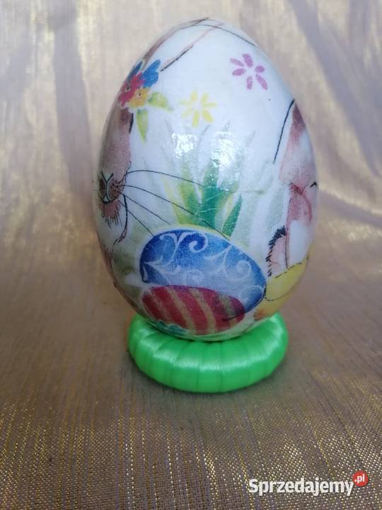 Jajko pisanka hand made ozdoba stroik mazowieckie Sierpc
