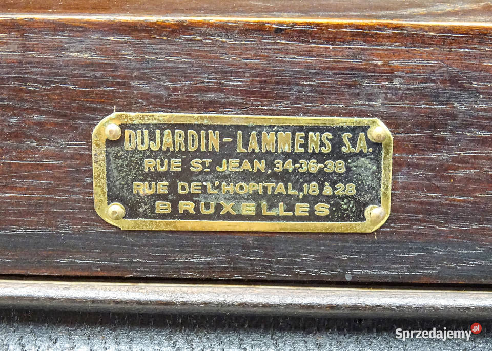 Antyk KOMPLET KREDENS ORZECHOWY BRETOŃSKI Kalisz