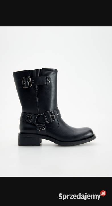 RESERVED PREMiUM buty SkÓRZANE botki kozaki