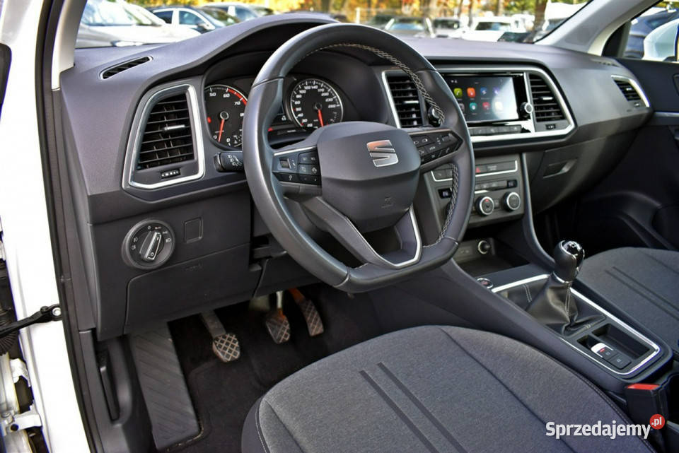 Seat Ateca Bezwypadkowy Salon Polska Serwis ASO elektryczne lusterka łódzkie Łódź