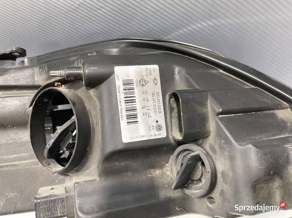 VW GOLF 5 PLUS LEWA LAMPA PRZÓD Ostroróg