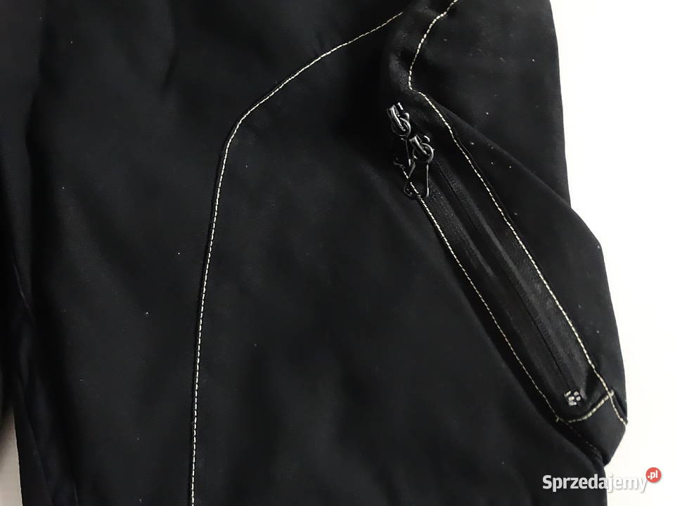 Spodnie Techwear Tactical Czarne z kontrastowymi Rozmiar M Biłgoraj