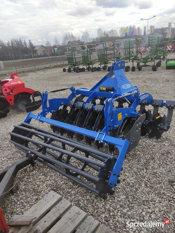 brona talerzowa agregat Polgrom 25m z wałem