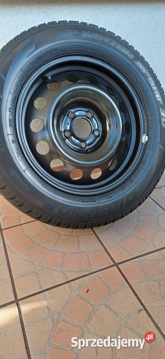 Nowa felga stalowa 5 x108 z oponą zimową Dunlop pomorskie Reda