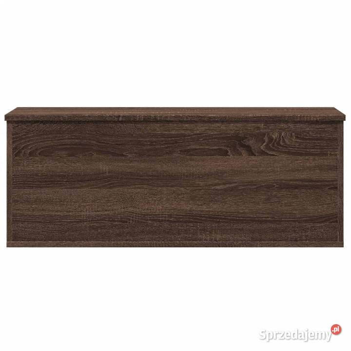 Skrzynia brązowy dąb 90x35x35 materiał Warszawa