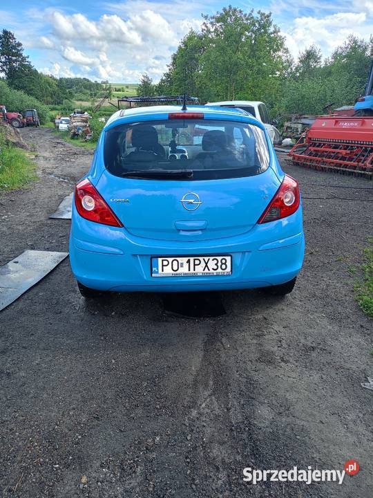 Opel Corsa 2007 12 benzyna 1229cm3 Siennica Różana