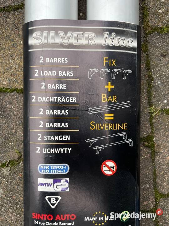 Belki bagażnik relingi Silver Line Kit Fix 020 Katowice sprzedam