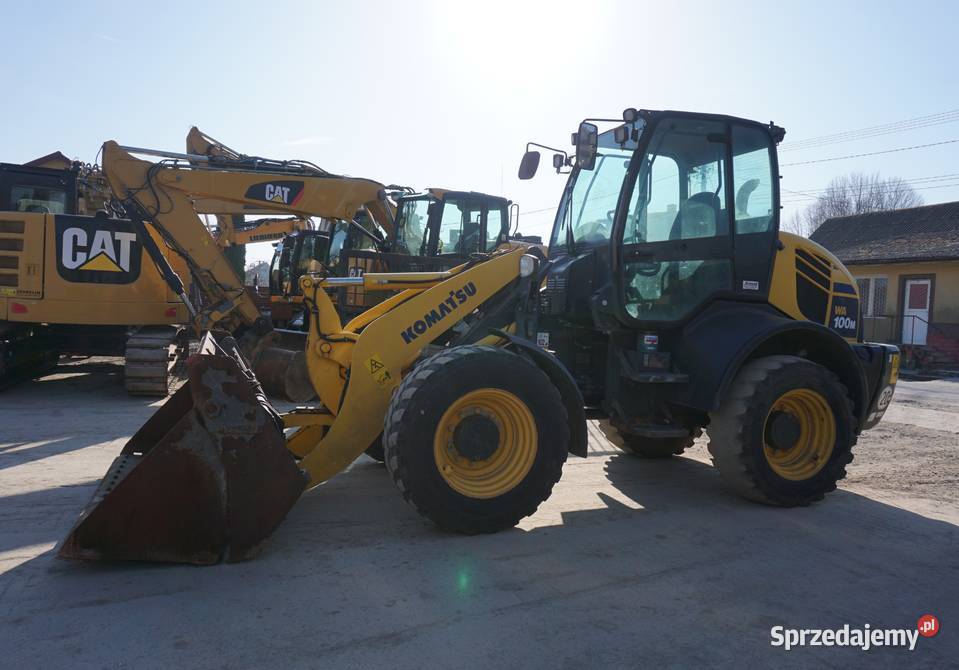 Ładowarka kołowa Komatsu WA 100 2017 nie Jeziorko