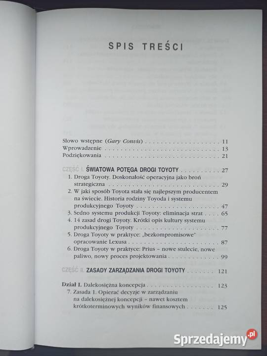 Książka Droga Toyoty Jeffrey K Liker Książki naukowe i popularnonaukowe dolnośląskie sprzedam