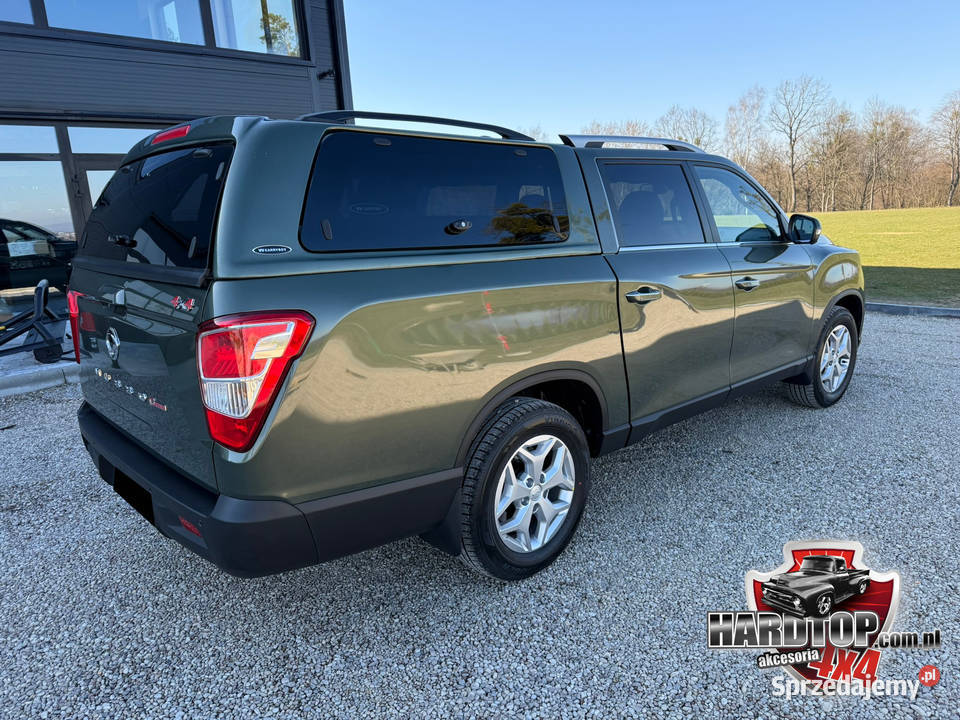 Zabudowa paki Ssangyong Grand Musso Szyby Pasłęk