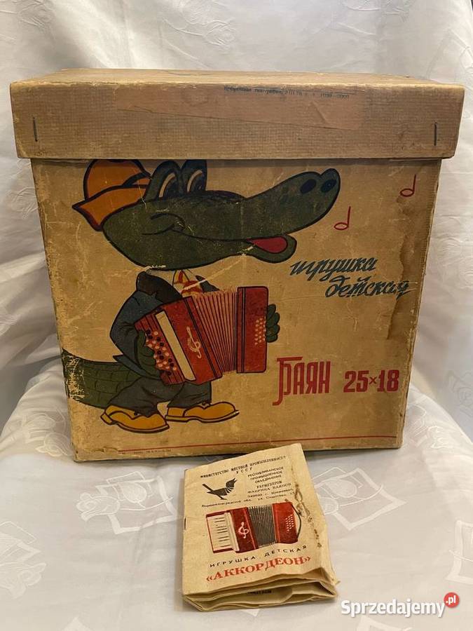 Oryginalny akordeon Bajan 1978 Kraków
