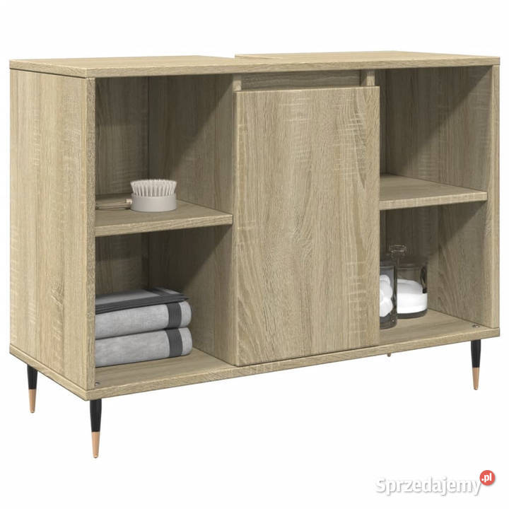 Szafka łazienkowa dąb sonoma 80x33x60 WM849679