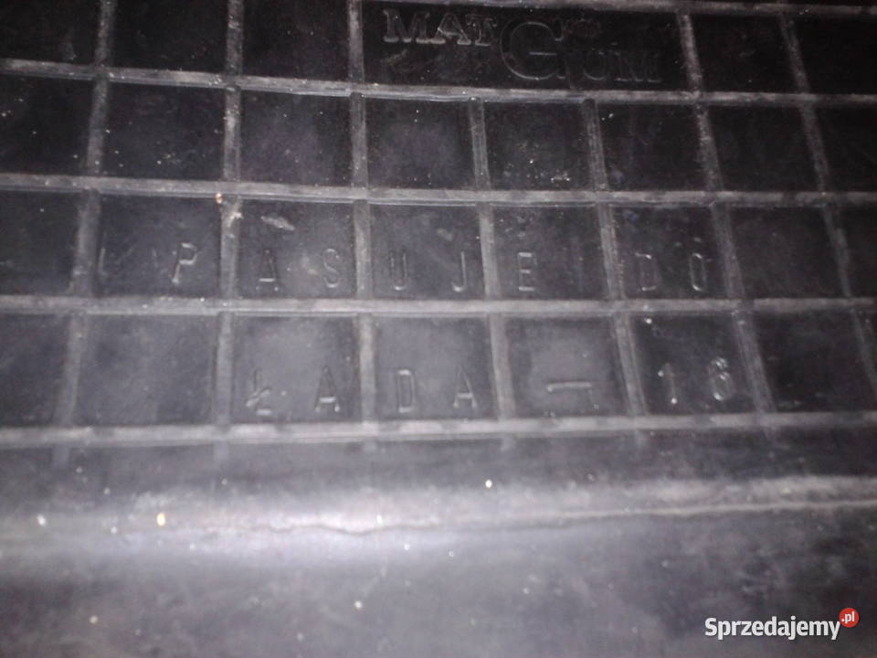 Dywaniki Gumowe łada tył śląskie Gorzyce sprzedam