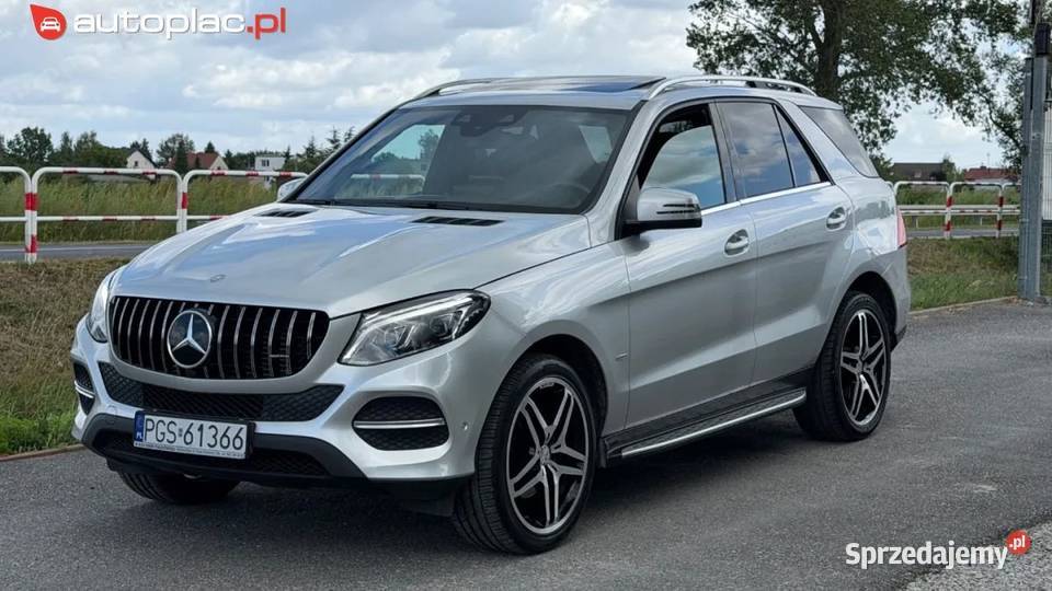 MercedesBenz GLE Raty Navi skora FULL Automat srebrny